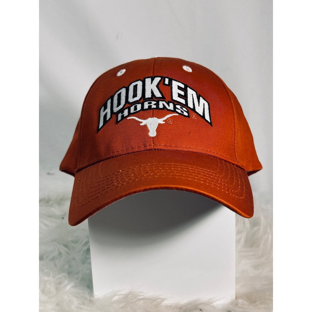 Captivating Headgear University of Texas Hook Em Horns Burnt Orange Hat Cap Mens